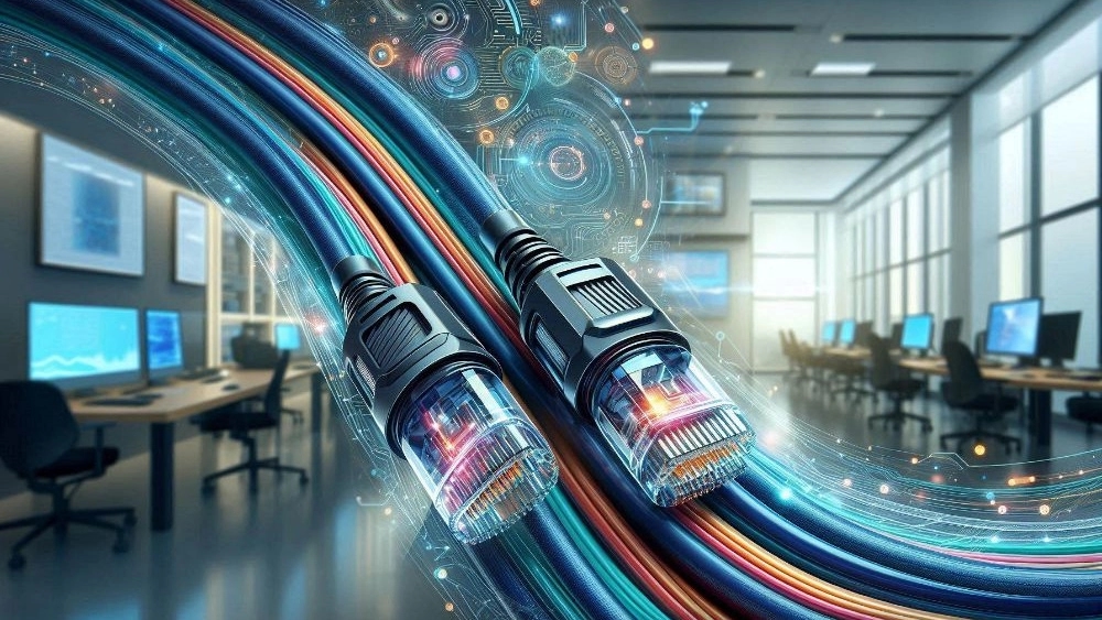 LSZH CAT6A SFTP Network Cable صادرات