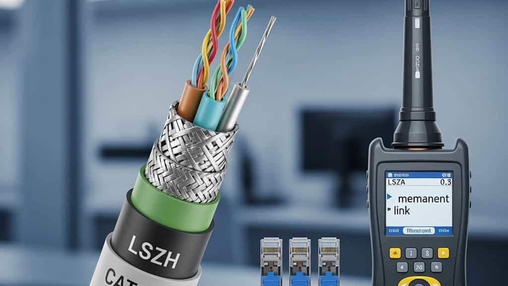 Toptan Cat6 SFTP LSZH Ağ Kablosu Satışları + Kalıcı Test
